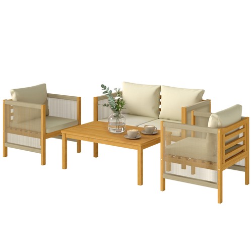 Outsunny set giardino pezzi - giardino,