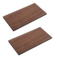  2 Pcs Tavola Di Legno in Noce
