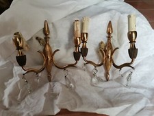 Coppia di appliques con gocce