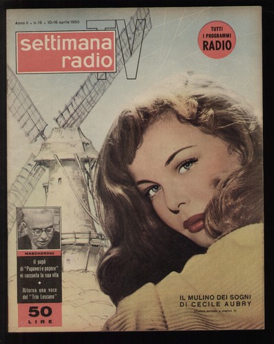 Settimana radio 1955 - radio, tv