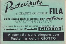 FILA - Albumetto da dipingere con Pastelli a Colori GIOTTO