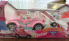 Barbie RC Beach Fun 4x4 Jeep VINTAGE 1998 nuova con scatola