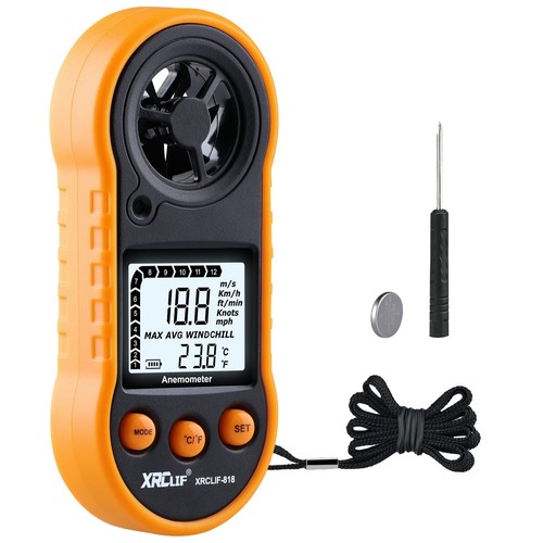 Anemometro digitale per