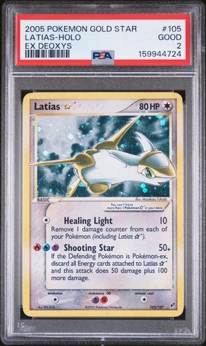 2005 pokemon deoxys gold - pokemon, ex