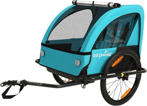 Rimorchio bici bambini adatto - rimorchio,