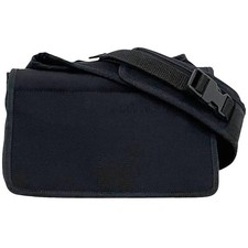 Borsa a tracolla Miu Miu usata, nylon nero, taglia 112. Leggero, sportivo,
