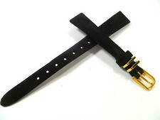 CINTURINO OROLOGIO NERO 12 mm