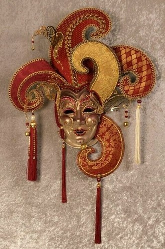 Maschera veneziana artigianale - maschera,