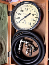 Manometro prova pressione turbocompressore turbo. Attrezzo vintage