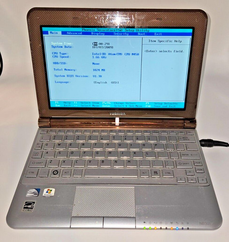 Portatile toshiba mini - portatile,