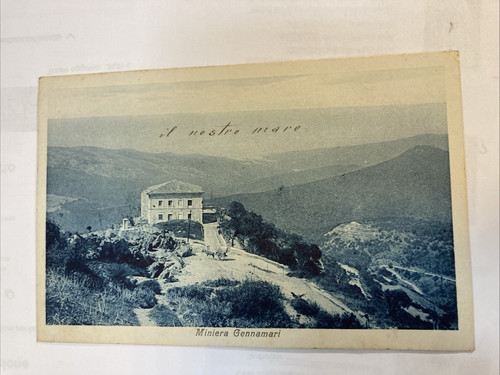 19a cartolina miniera - cartolina,