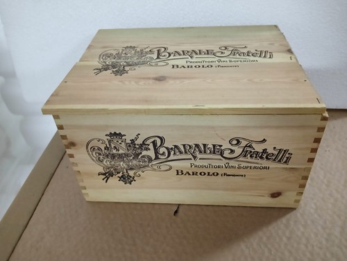 Scatola legno 6 bott - scatola,