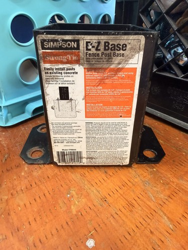 Base palo recinzione simpson - base,