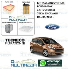 KIT TAGLIANDO 4 FILTRI TECNECO