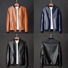 Cappotto uomo casual biker