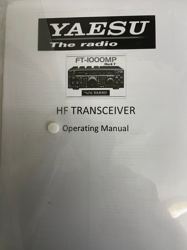 Yaesu 1000mp transceiver - ft-1000mp, hf