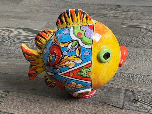 Pesce palla ceramica