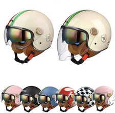 Casco moto vintage retro - moto, 3/4