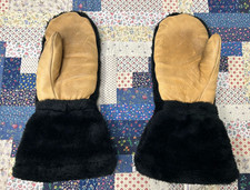 Guanti vintage Uber neri e