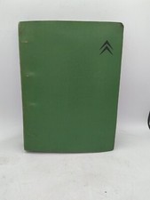 Manuale Uso Manutenzione Riparazione Citroen GS Auto Epoca PH0582 Meccanica 