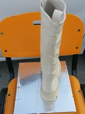 Stivali donna beige anfibi