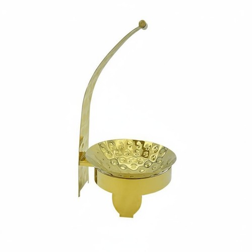 Piatto acciaio inox dorato - acciaio,