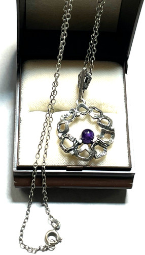 Collana ciondolo vintage teka - collana,