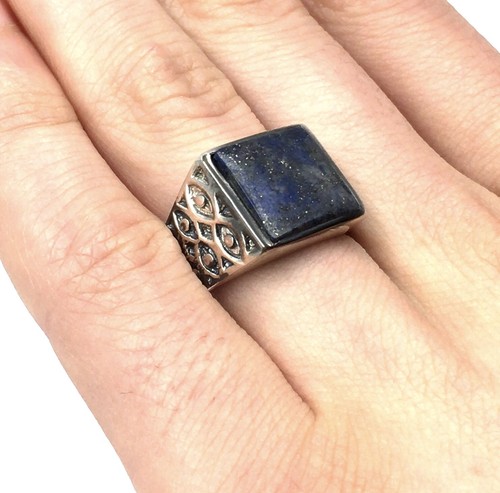 Anello sigillo argento 925 - anello, in