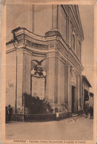 Cuneo narzole facciata chiesa - cuneo,