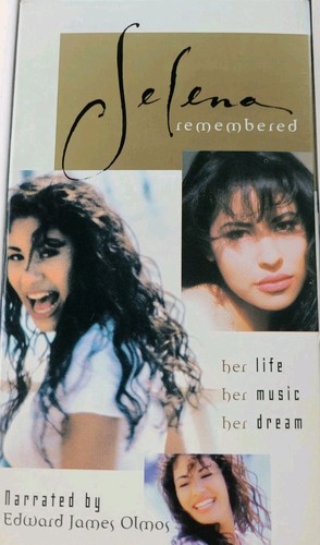 Selena remembered vhs good - selena,