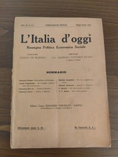 L'ITALIA D'OGGI 1923 Amedeo Giannini Mazzini Crispi Leonardo Bianchi Nazionalism
