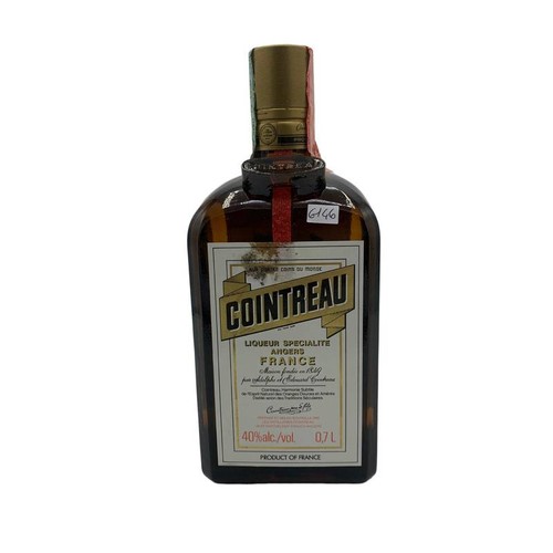 Vintage bottle cointreau - bottle,