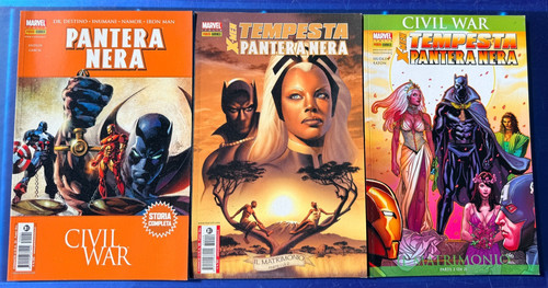 Pantera nera tempesta - nera/tempesta/x-men, 3