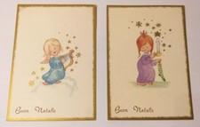 2 VECCHIE CARTOLINE ILLUSTRATE