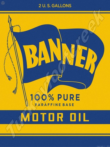 Banner olio motore 30 - x, 30"