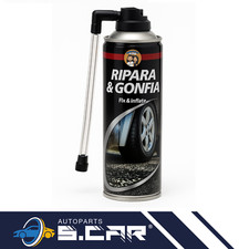 Gonfia e Ripara Spray Riparazione e Gonfiaggio Sigillante Gomme Auto Moto