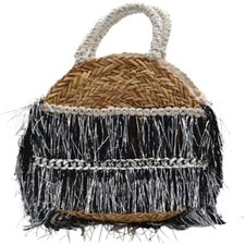 Borsa a mano di paglia donna