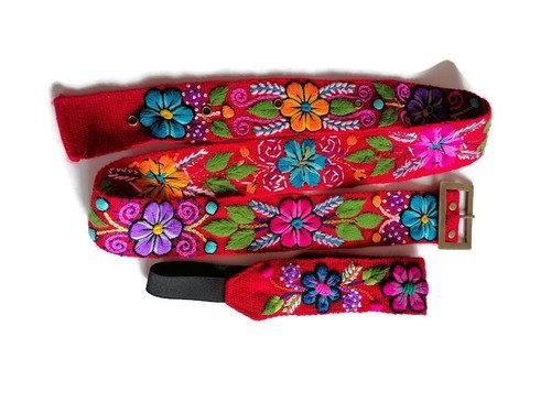 Set cintura fascia lana andina