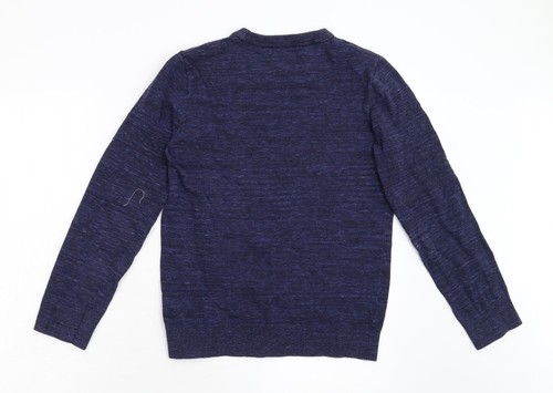Felpa uomo blu misto - uomo,