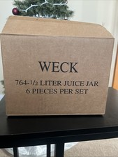 Weck 764 Juice Jars - .5 litri