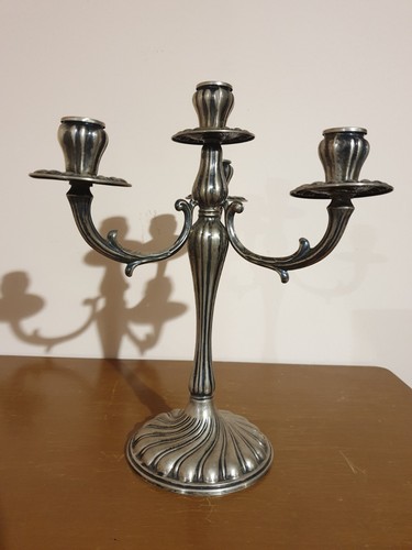Candeliere candelabro argento - candeliere,