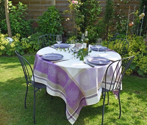 Tovaglia jacquard cotone