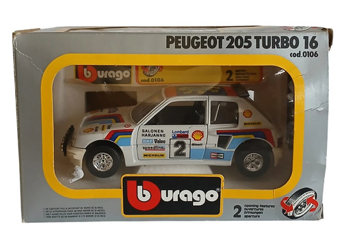 Peugeot 205 turbo burago - turbo, 16