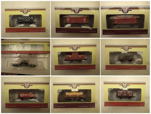 Oxford rail gauge wagons - oxford, oo
