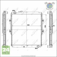 Radiatore acqua NRF per TOYOTA