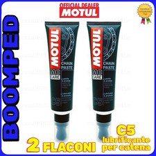 Motul C5 Chain Paste Grasso Pasta Lubrificante Catena con Pennello 2x150 02MO20