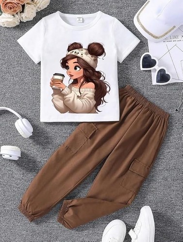 Pantalone cargo con - cargo, top