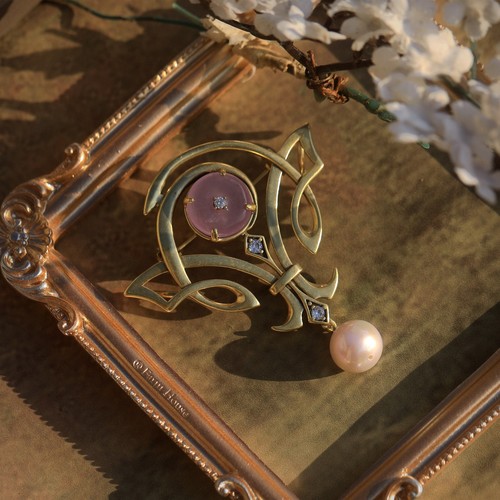 Collana ciondolo spilla - ciondolo, &