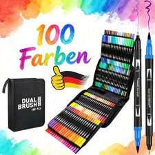 Set 100 colori Dual Brush Pen
