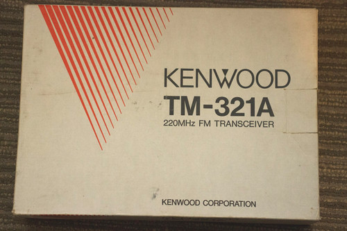 Kenwood 321a - kenwood, tm-321a